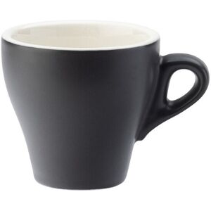 Utopia Barista Porcelain Style Drinking Tulip Matt Grey Cup 6.25oz (18cl) Box Of 12 Utopia Barista Porcelain Style Drinking Tulip Matt Grey Cup 6.25oz (18cl) Box Of 12