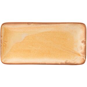 Utopia Murra Honey Porcelain Platter Rectangular Serving Trays 30 X 14cm Pack Of 6 Utopia Murra Honey Porcelain Platter Rectangular Serving Trays 30 X 14cm Pack Of 6