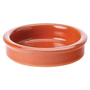 Utopia Estrella Tapas Dish Terracotta Tableware Serving For Bars 2.5\" (6cm) Pack Of 24 Utopia Estrella Tapas Dish Terracotta Tableware Serving For Bars 2.5\" (6cm) Pack Of 24