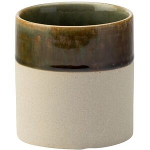 Utopia Aurora Porcelain Chip Pot Brown, Green Glazed Serving 10.25oz (30cl) Pack Of 6 Utopia Aurora Porcelain Chip Pot Brown, Green Glazed Serving 10.25oz (30cl) Pack Of 6