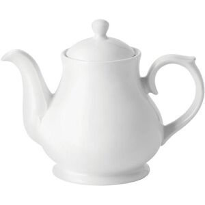 Utopia Titan White Teapot Ceramic Tableware Chatsworth Serving 15oz (43cl) Pack Of 6 Utopia Titan White Teapot Ceramic Tableware Chatsworth Serving 15oz (43cl) Pack Of 6