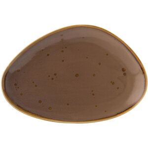 Utopia Oblong Plate Earth Crafted Porcelain Bar Tableware Mocha 14" (35.5cm) Pack Of 6 Utopia Oblong Plate Earth Crafted Porcelain Bar Tableware Mocha 14" (35.5cm) Pack Of 6