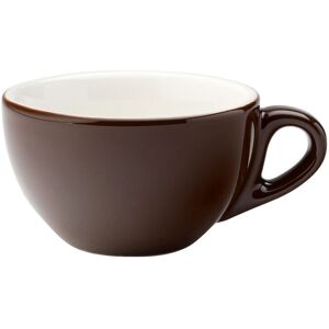 Utopia Porcelain Cappuccino Brown Cup Barista Versatile Styled 7oz (20cl) Pack Of 12 Utopia Porcelain Cappuccino Brown Cup Barista Versatile Styled 7oz (20cl) Pack Of 12