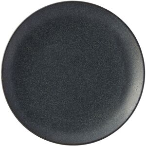 Utopia Murra Ash Porcelain Coupe Plate Black Dinner Set Round 10.5" (27cm) Pack Of 6 Utopia Murra Ash Porcelain Coupe Plate Black Dinner Set Round 10.5" (27cm) Pack Of 6