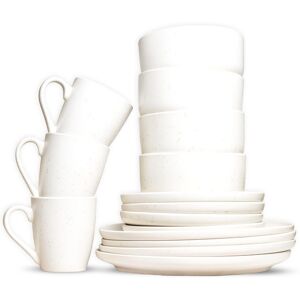 Royalford 16pc Stoneware Dinner Set Plates & Bowls 4 Person Crockery Gift Idea Royalford 16pc Stoneware Dinner Set Plates & Bowls 4 Person Crockery Gift Idea