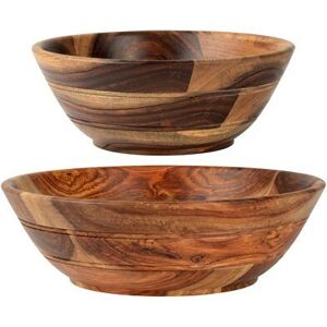 Wood Serving Bowls Set Of 2 Sheesham By Ib Laursen Wood Serving Bowls Set Of 2 Sheesham By Ib Laursen
