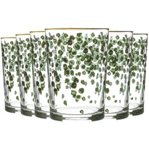 Lav 12x Bodega Decorated Highball Glasses Water Juice Cocktail Tumblers 520ml Lav 12x Bodega Decorated Highball Glasses Water Juice Cocktail Tumblers 520ml