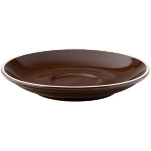 Utopia Porcelain Brown Saucer Barista Versatile Styled For Bars 5.5\" (14cm) Pack Of 12 Utopia Porcelain Brown Saucer Barista Versatile Styled For Bars 5.5\" (14cm) Pack Of 12