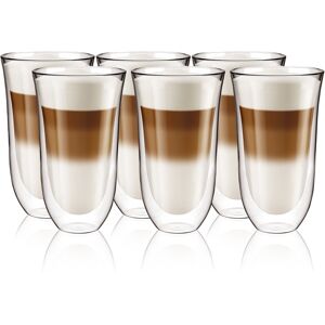Aqualogis Double Walled Insulated Glasses Thermal Coffee Glass Mug Heat Resistant 6pk Aqualogis Double Walled Insulated Glasses Thermal Coffee Glass Mug Heat Resistant 6pk