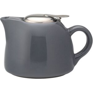 Utopia Grey Porcelain Teapots Barista Tea Serving For Cafe Hotels 15oz (45cl) Pack Of 6 Utopia Grey Porcelain Teapots Barista Tea Serving For Cafe Hotels 15oz (45cl) Pack Of 6
