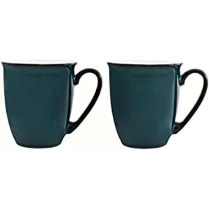 Denby - Greenwich Coffee Breakers Set Of 2 - Dishwasher, Oven, Microwave, And F Denby - Greenwich Coffee Breakers Set Of 2 - Dishwasher, Oven, Microwave, And F