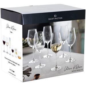 Dartington Crystal Dartington White Wine Glasses Wine & Dine Set Of 6 Dishwasher Safe Dartington Crystal Dartington White Wine Glasses Wine & Dine Set Of 6 Dishwasher Safe