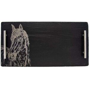The Just Slate Company Slate Serving Tray Horse Portrait The Just Slate Company Slate Serving Tray Horse Portrait