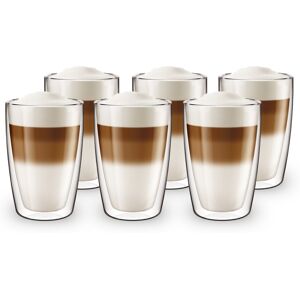 Aqualogis 6 Double Walled Venice Insulated Glasses Thermal Coffee Tea Glass Mug Lattee Aqualogis 6 Double Walled Venice Insulated Glasses Thermal Coffee Tea Glass Mug Lattee