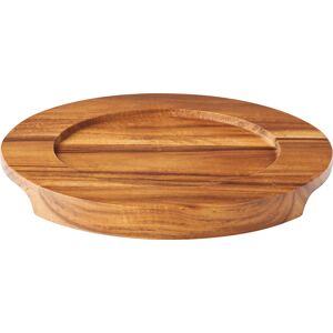 Utopia Board Round Acacia Tan Wood Presentation Board For Pan 7.5\" (19cm) Pack Of 6 Utopia Board Round Acacia Tan Wood Presentation Board For Pan 7.5\" (19cm) Pack Of 6