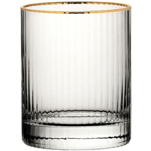 Utopia Hayworth Clear Glass Dof Classic Glassware 11.25oz (32cl) Gold Rim Pack Of 6 Utopia Hayworth Clear Glass Dof Classic Glassware 11.25oz (32cl) Gold Rim Pack Of 6