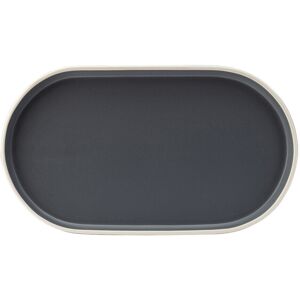 Utopia Porcelain Serving Platters 31x17.5cm Charcoal Tableware Plates Catering Box Of 6 Utopia Porcelain Serving Platters 31x17.5cm Charcoal Tableware Plates Catering Box Of 6