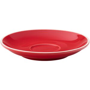 Utopia Barista Porcelain Red Saucers Tableware For Bars Home 5.5\" (14cm) Pack Of 12 Utopia Barista Porcelain Red Saucers Tableware For Bars Home 5.5\" (14cm) Pack Of 12