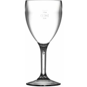 Bbp Polycarbonate Wine Glasses 9oz / 255ml Ce Marked At 175ml Pack Quantity - 12 Bbp Polycarbonate Wine Glasses 9oz / 255ml Ce Marked At 175ml Pack Quantity - 12