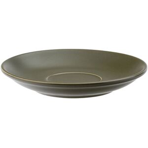 Utopia Barista Porcelain Serving Espresso Matt Olive Saucer 5.5\" (14.5cm) Box Of 12 Utopia Barista Porcelain Serving Espresso Matt Olive Saucer 5.5\" (14.5cm) Box Of 12