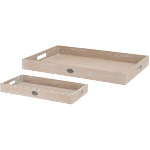 Koopman Wooden Serving Tray 2 Tea Breakfast Bed Food Dinner Drink Platter Kitchen Trays Koopman Wooden Serving Tray 2 Tea Breakfast Bed Food Dinner Drink Platter Kitchen Trays