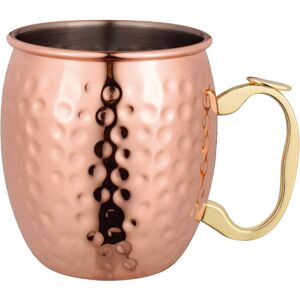 Bartender Moscow Mule Mug Copper Plated Stainless Steel 530ml Hammerfinish Bartender Moscow Mule Mug Copper Plated Stainless Steel 530ml Hammerfinish