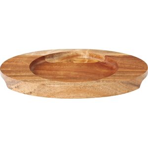 Utopia Oval Wood Board Brown Presentation For Bars 8.5 X 6.25\" (22 X 16cm) Pack Of 6 Utopia Oval Wood Board Brown Presentation For Bars 8.5 X 6.25\" (22 X 16cm) Pack Of 6