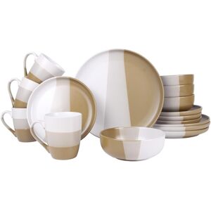 Royalford 16pc Stoneware Dinner Set Plates & Bowls 4 Person Crockery Gift Idea Royalford 16pc Stoneware Dinner Set Plates & Bowls 4 Person Crockery Gift Idea