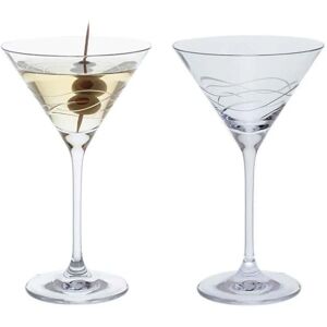 Dartington Crystal Martini Glasses Twilight Collection 210ml Set Of 2 Boxed Dartington Crystal Martini Glasses Twilight Collection 210ml Set Of 2 Boxed