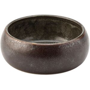 Utopia Bowl Galena Black Green Porcelain Serving Bowl Hotels 4.5\"(11.5cm) Pack Of 12 Utopia Bowl Galena Black Green Porcelain Serving Bowl Hotels 4.5\"(11.5cm) Pack Of 12