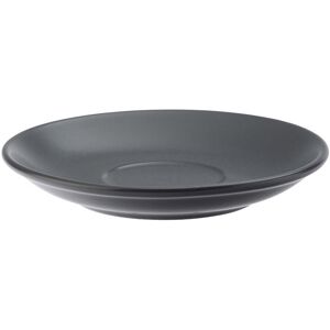 Utopia Barista Porcelain Serving Espresso Matt Grey Saucer 5.5\" (14.5cm) Box Of 12 Utopia Barista Porcelain Serving Espresso Matt Grey Saucer 5.5\" (14.5cm) Box Of 12