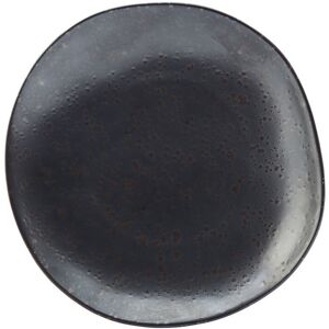 Utopia Plate Nero Porcelain Metallic Finish Matte Black Plate 7.5" (19cm) Pack Of 6 Utopia Plate Nero Porcelain Metallic Finish Matte Black Plate 7.5" (19cm) Pack Of 6