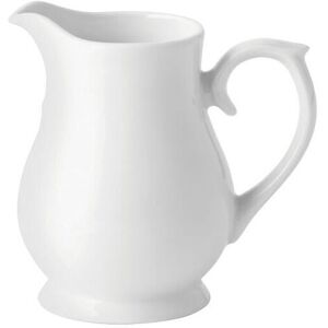 Utopia Titan White Chatsworth Jug Ceramic Tableware Serving 1/4 Pint (14cl) Pack Of 6 Utopia Titan White Chatsworth Jug Ceramic Tableware Serving 1/4 Pint (14cl) Pack Of 6