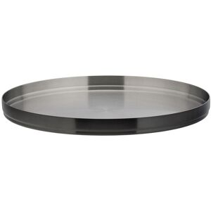 Utopia Brushed Tableware Black Round Serving Plate For Bars & Home 9\" (23cm) Box Of 6 Utopia Brushed Tableware Black Round Serving Plate For Bars & Home 9\" (23cm) Box Of 6