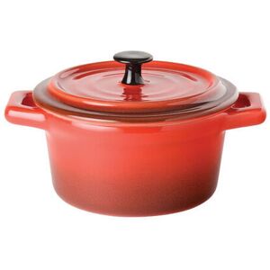 Utopia Flame Round Casserole Stoneware Table Presentation 4\"(10cm) 9oz (26cl) Pack Of 6 Utopia Flame Round Casserole Stoneware Table Presentation 4\"(10cm) 9oz (26cl) Pack Of 6