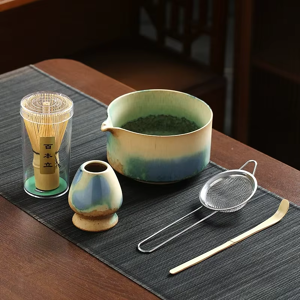 Does Not Apply 5pcs Japanese Matcha Set With Ceramic Bowl Bamboo Matcha Whisk Teaspoon Tea Sets Does Not Apply 5pcs Japanese Matcha Set With Ceramic Bowl Bamboo Matcha Whisk Teaspoon Tea Sets