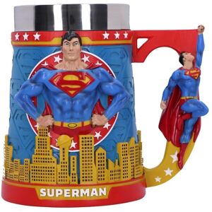 Nemesis Now Superman Man Of Steel City Skyline Tankard 15.5cm Nemesis Now Superman Man Of Steel City Skyline Tankard 15.5cm