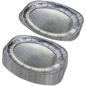 Plg 17" Aluminium Foil Tray - Food Platter for Catering & Parties Plg 17" Aluminium Foil Tray - Food Platter for Catering & Parties