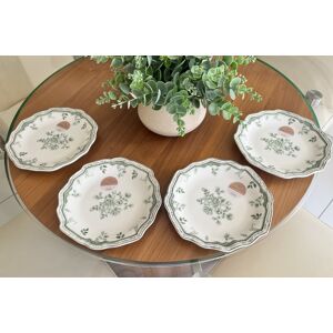 Stacy Solomon Stacey Solomon Green & White Rose Side Plate Set Of 4 Plates George Home Asda Stacy Solomon Stacey Solomon Green & White Rose Side Plate Set Of 4 Plates George Home Asda