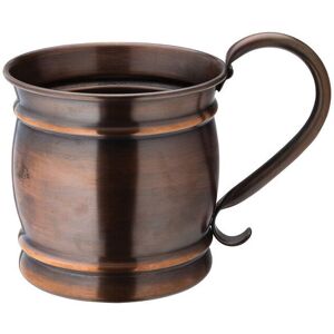 Utopia Aged Copper Barrel Mug With Handle For Cocktail And Drinks 19oz (54cl) Pack Of 6 Utopia Aged Copper Barrel Mug With Handle For Cocktail And Drinks 19oz (54cl) Pack Of 6