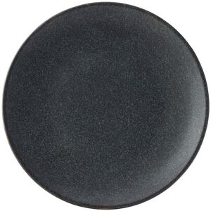 Utopia Murra Ash Porcelain Coupe Plate Black Dinner Desserts Round 9" (23cm) Pack Of 6 Utopia Murra Ash Porcelain Coupe Plate Black Dinner Desserts Round 9" (23cm) Pack Of 6