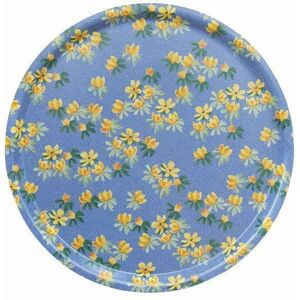 Emma Bridgewater Spring Aconites Yellow Floral Round Birch Tray 380 (D) Mm Emma Bridgewater Spring Aconites Yellow Floral Round Birch Tray 380 (D) Mm
