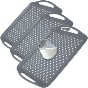 Non Slip Food Serving Tray With Non-Slip Handle Rectangle Gripping Nubs1601 Non Slip Food Serving Tray With Non-Slip Handle Rectangle Gripping Nubs1601