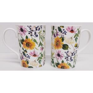 Rainbow Decors Sunflowers Meadow Mugs Set 6 Fine China Floral Flowers 10oz 300ml Windsor Cups Rainbow Decors Sunflowers Meadow Mugs Set 6 Fine China Floral Flowers 10oz 300ml Windsor Cups