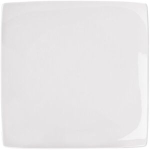 Utopia Pure White Porcelain Square Plate Dinner Dessert Plate Set 8" (20.5cm)Pack Of 18 Utopia Pure White Porcelain Square Plate Dinner Dessert Plate Set 8" (20.5cm)Pack Of 18