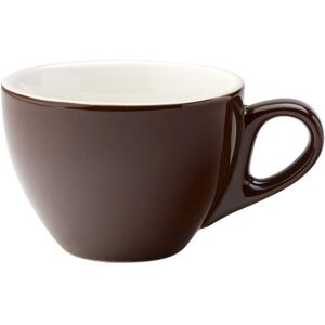 Utopia Mighty Brown Cup Porcelain Barista Style Tableware 12.25oz (35cl) Pack Of 6 Utopia Mighty Brown Cup Porcelain Barista Style Tableware 12.25oz (35cl) Pack Of 6
