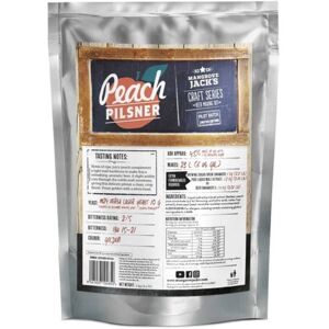 Mangrove Jack'S Mangrove Jacks Beer Making Kit Peach Pilsner Craft Series Limited Edition Mangrove Jack'S Mangrove Jacks Beer Making Kit Peach Pilsner Craft Series Limited Edition