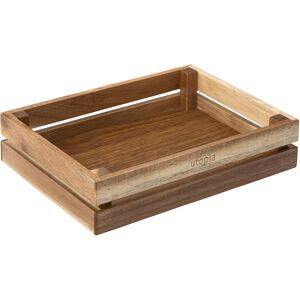 Utopia Crate Tan Acacia Wooden Presentation For Bars 10 X 7.5\" (25.5 X 20cm) Pack Of 6 Utopia Crate Tan Acacia Wooden Presentation For Bars 10 X 7.5\" (25.5 X 20cm) Pack Of 6