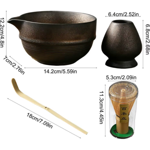 Does Not Apply Matcha Set Black Ceramic Match Bowl And Whisk Holder Set Or Bamboo Matcha Whisk Does Not Apply Matcha Set Black Ceramic Match Bowl And Whisk Holder Set Or Bamboo Matcha Whisk