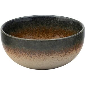 Utopia Saltburn Porcelain Deep Bowl Crafted Brown Green Serving 5.5\" (14cm) Pack Of 6 Utopia Saltburn Porcelain Deep Bowl Crafted Brown Green Serving 5.5\" (14cm) Pack Of 6
